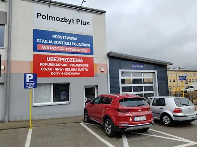 Polmozbyt Plus Chaniewski Spółka Jawna Stacja Kontroli Pojazdów UBEZPIECZENIA MAJĄTKOWE Badania Techniczne Pojazdów do 3.5 T